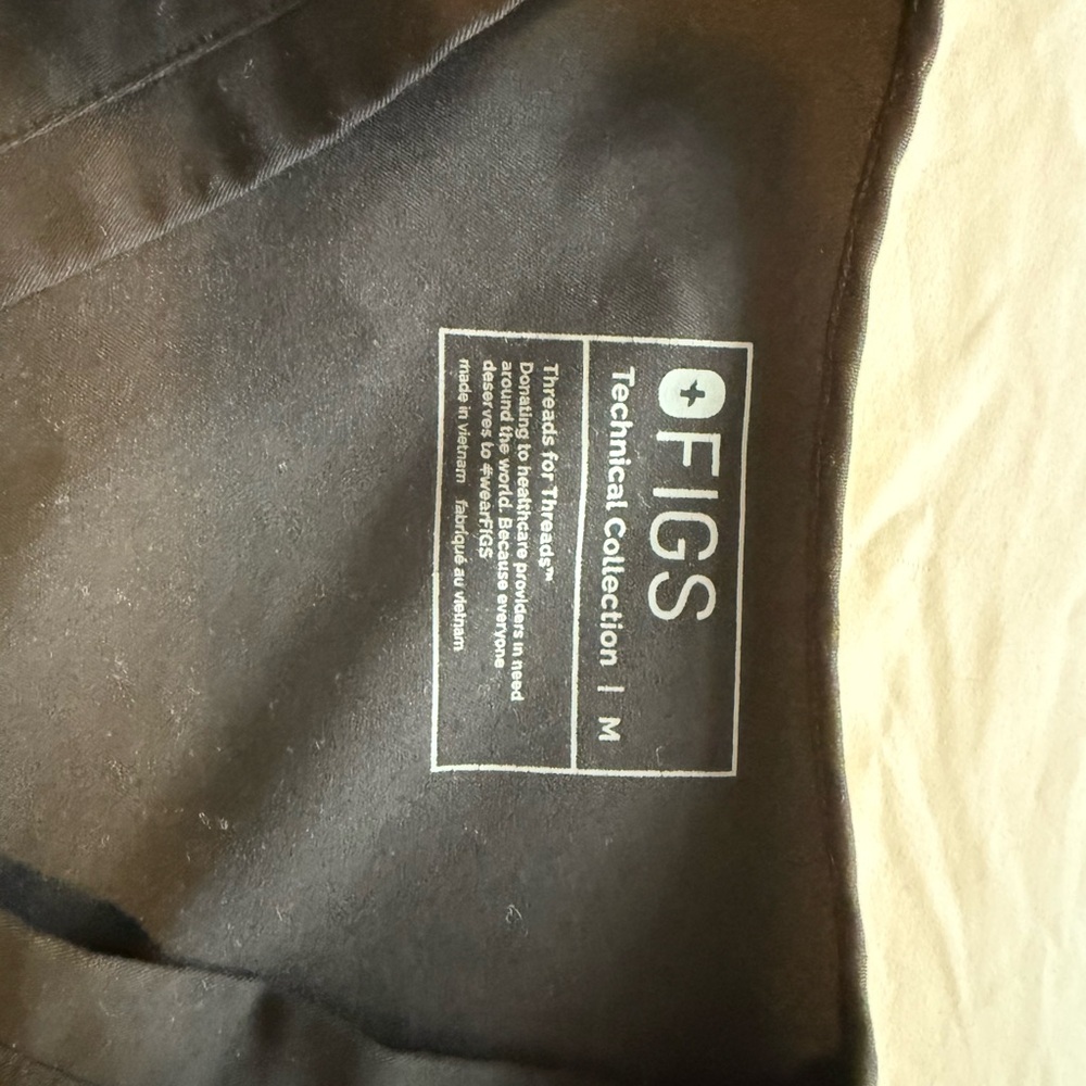 Figs Technical Collection Black Apparel